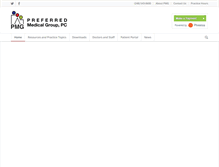 Tablet Screenshot of preferreddocs.com
